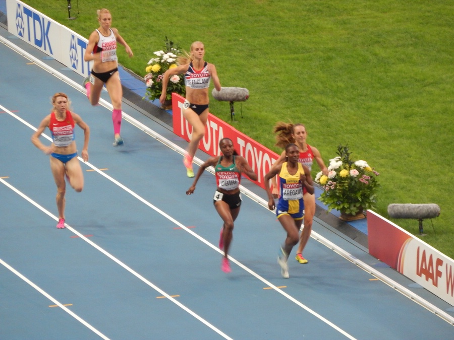 Jenny Simpson on the Rail