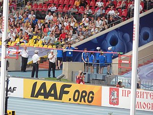 The Pole Vault Was Why The Crowd Was Here