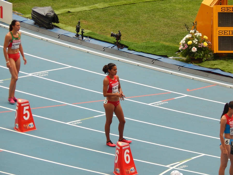 Brenda Martinez at Her First Worlds
