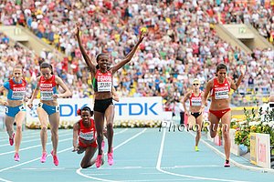 Montano Falls to the Track