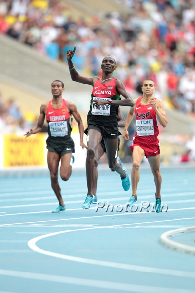 Gold for Kiprop