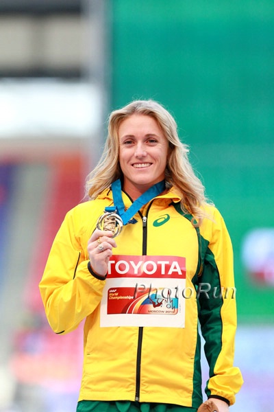 Women's 100m Hurdles: Sally Pearson Silver