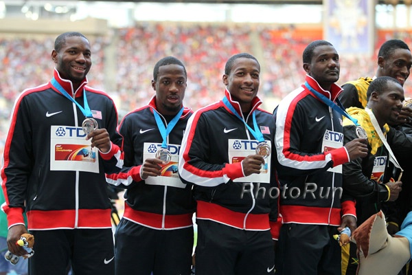 USA 4x100 Silver