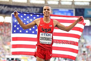 Matt Centrowitz Silver Medal