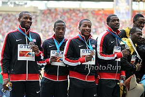 USA 4x100 Silver