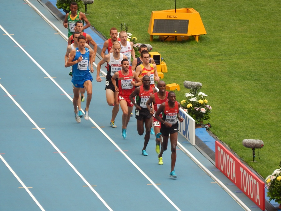 Conseslu Kipruto Leads