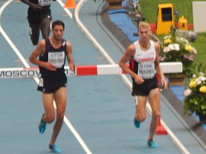 Mekhissi-Benabbad and Matt Hughes Went 1-2