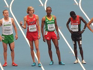 Evan Jager Promising Victory Before the Race