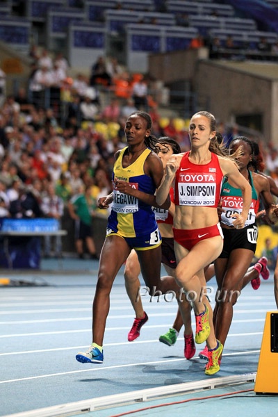 Abeba Aregawi and Simpson Battle