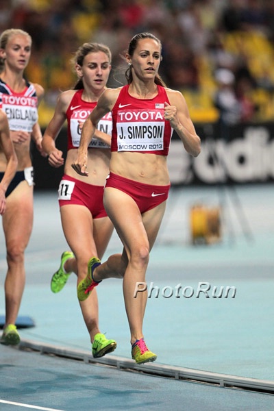 Simpson Followed by Mary Cain