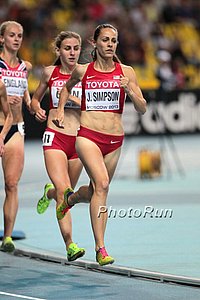 Simpson Followed by Mary Cain