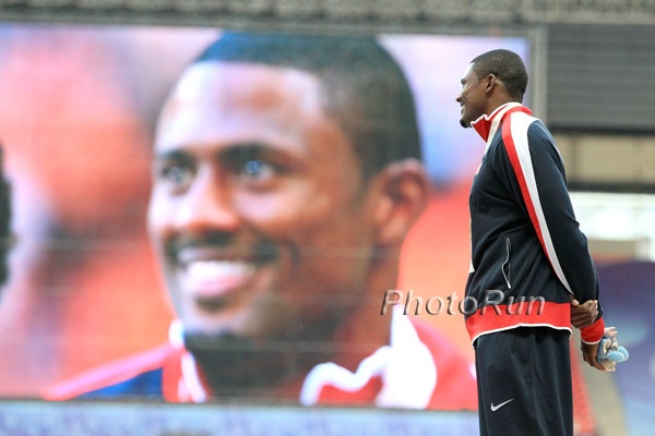 110m Hurdle Medal Ceremony