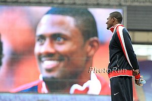 110m Hurdle Medal Ceremony