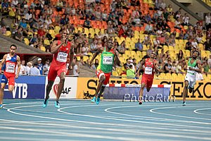 LaShawn Merritt and Kirani James