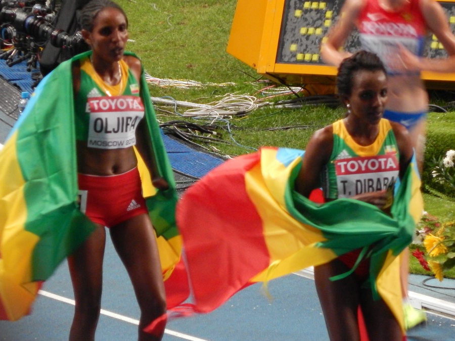Belaynesh Oljiri Bronze