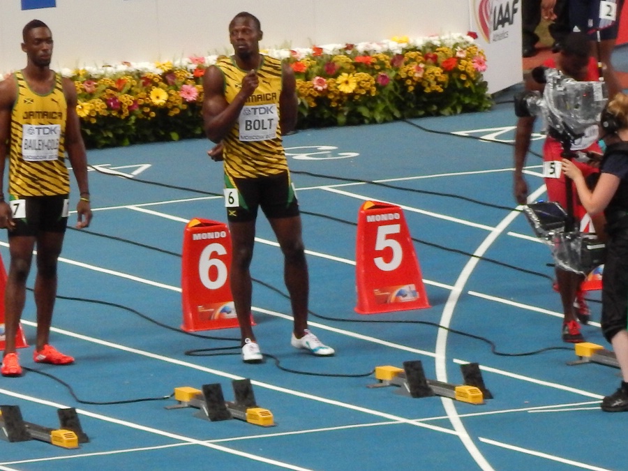 Bolt and the "Virtual Umbrella" in the Rain