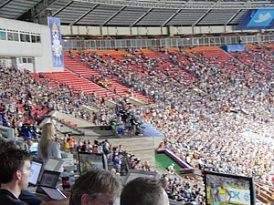 Some Empty Seats for Usain Bolt
