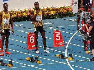Bolt and the "Virtual Umbrella" in the Rain