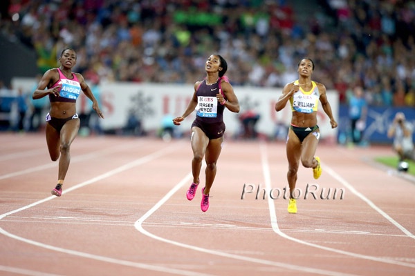 Shelly Ann Fraser Pryce Wins 200m