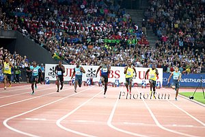Men's 100m and Usain Bolt