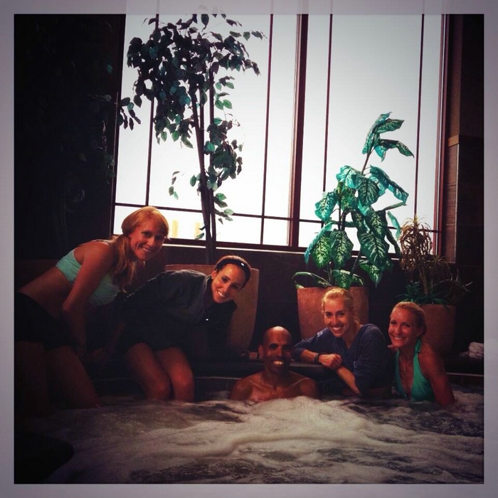 Hot Tubbing With Meb - LetsRun.com