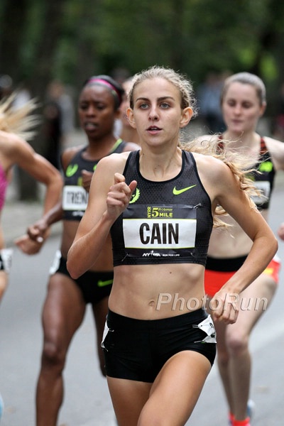 Mary Cain Returned to Racing