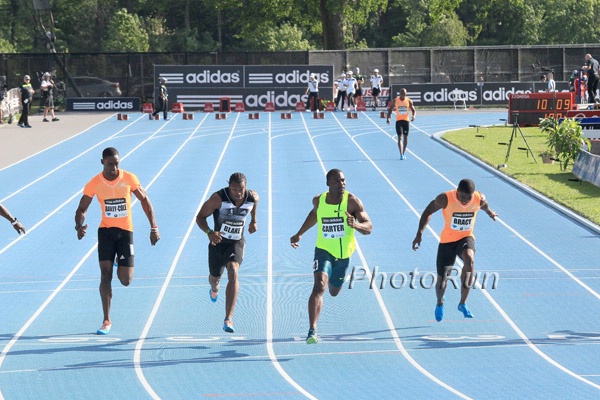 Nesta Carter Beat Yohan Blake in His Returnt o Action