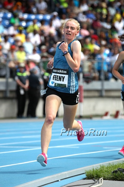 Sarah Feeny Won the Dream Mile in 4:39.23