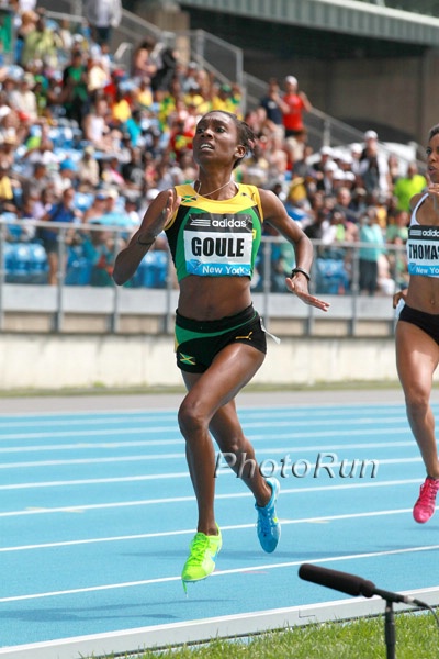 Natoya Goule Won the 800 2:00.28