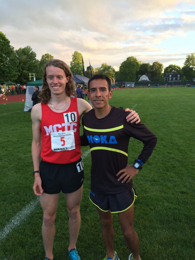 Garret O'Toole - HS phenom - and Leo Manzano