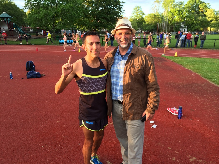 Leo Manzano and Angel Martinez (meet is named for his son)
