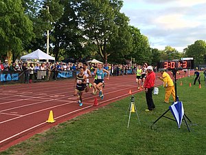 Bell lap in men's mile