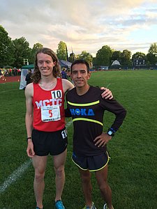 Garret O'Toole - HS phenom - and Leo Manzano