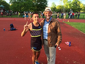 Leo Manzano and Angel Martinez (meet is named for his son)