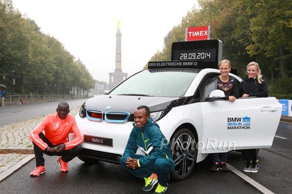 2014 BMW Berlin Marathon Pre Race Photos: Dennis Kimetto, Tsegaye Kebede, Anna Hahner, Shalane Flanagan