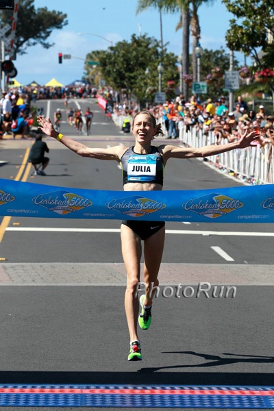 Julia Bleasdale Wins Carlsbad 2014