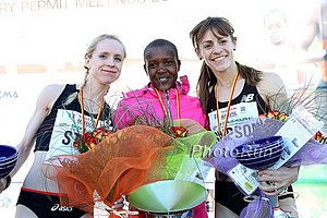 Gemma Steel, Faith Kipyegon, Jenny Simpson