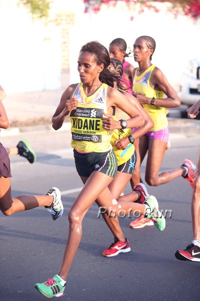 Werknesh Kidane Would Finish 12th