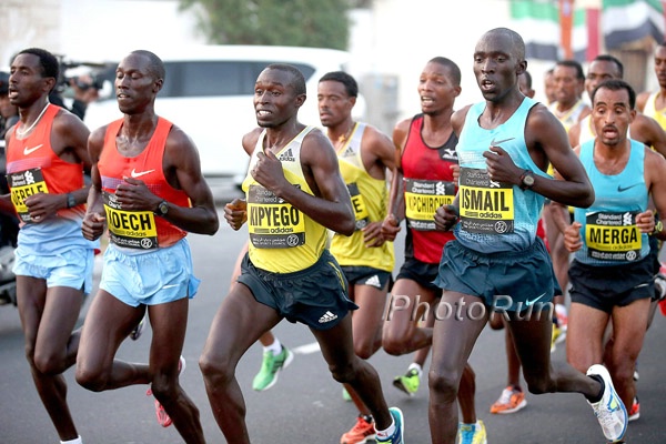 Men's Pack and Edwin Kipyego