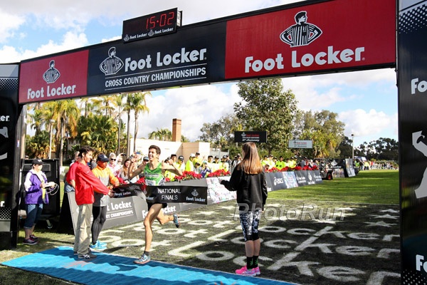 Grant Fisher 2014 Foot Locker Champion