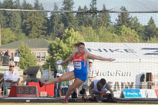 Sandra Perkovic in Discus