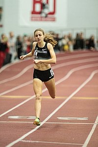 Boston University Multi-team indoor track & field meet, Mary Cain finish line 1000 meters