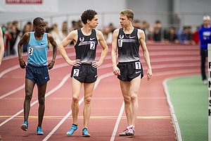 Sam Chelanga, Cam Levins, and Galen Rupp