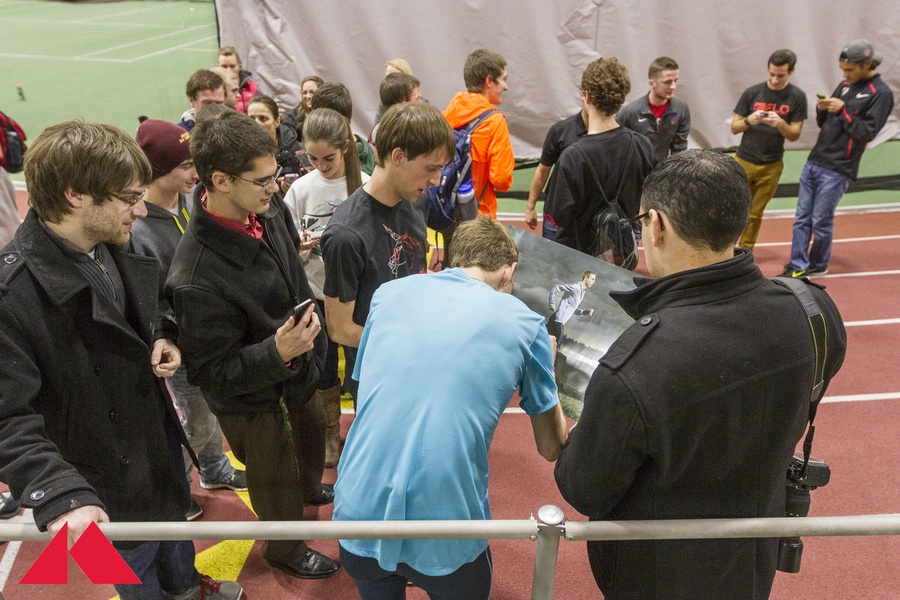 Galen Rupp and Fans