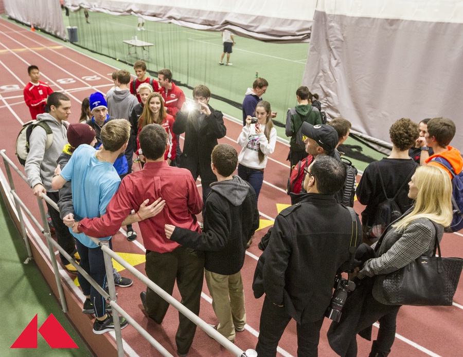 Galen Rupp and Fans
