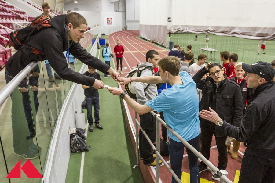 Galen Rupp and Fans