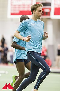 Galen Rupp Before Men's Two Mile Record Attempt