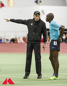 Alberto Salazar and Rabbit Bethwell Birgen