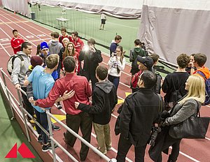 Galen Rupp and Fans