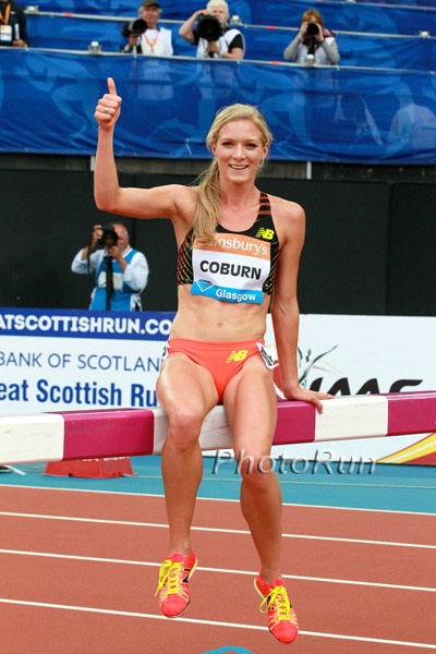 Emma Coburn Thumbs Up